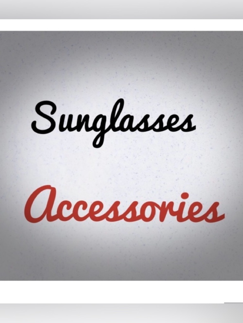 Sunglasses - various listings
